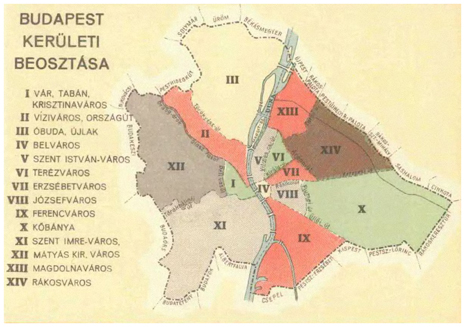 térkép budapest ii kerület Budapest Városképpen térkép budapest ii kerület